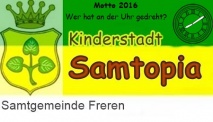 Kinderstadt Samtopia 2017