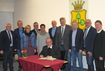 Weihbischof Wübbe zu Gast im Rathaus der Samtgemeinde Freren