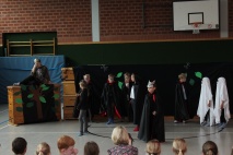 Grusel-Musical bei der Grundschule Messingen