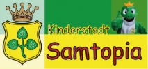 Traditionelles Stadtfest in der Kinderstadt Samtopia
