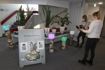 Digitale Bilderwald Ausstellung –„augmented reality“ im Rathaus in Freren