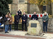 Am 10. November wurde in würdevoller Weise an die Novemberpogrome (9. November) erinnert.