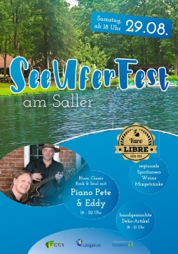 SeeUferFest am 29.08. ab 18:00 Uhr am Saller