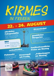 Kirmes in Freren vom 22. - 24. August