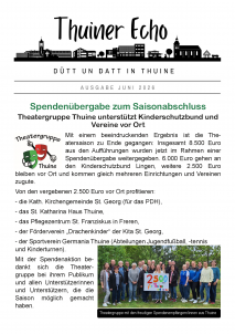 Thuiner Echo Online-Ausgabe