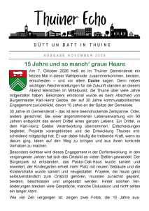 Thuiner Echo Online-Ausgabe